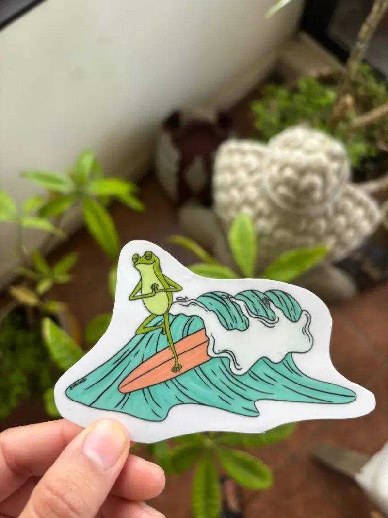stickers resistentes al agua